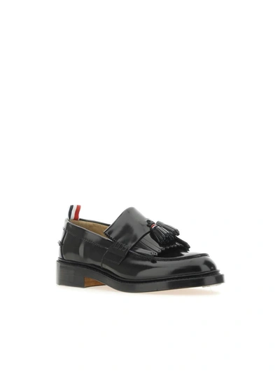 Shop Thom Browne Loafers In Black