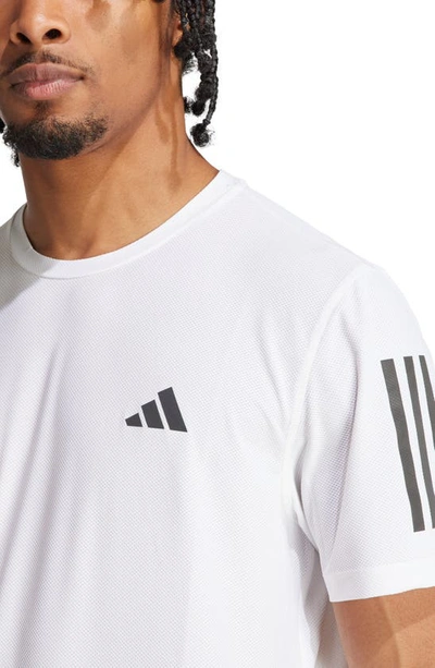 Shop Adidas Originals Own The Run Performance Running T-shirt In White