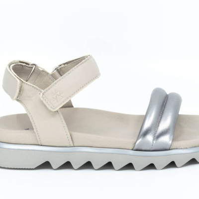 Shop Cougar Nolo Flat Sandals In Grey