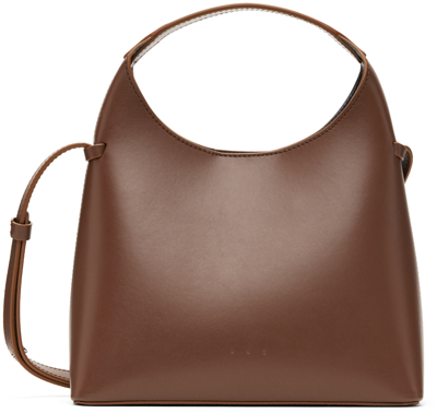 Shop Aesther Ekme Brown Mini Sac Bag In 206 Brunette