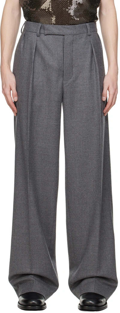 Shop 16arlington Ssense Exclusive Gray Felix Trousers In Grey