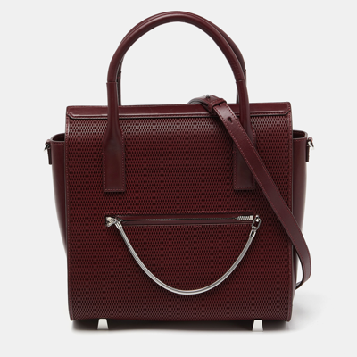 Pre-owned Alexander Wang Burgundy Leather Large Chastity Tote