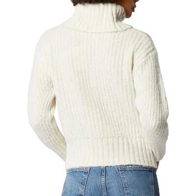 Shop Equipment Femme Ledra Womens Wool Blend Knit Turtleneck Sweater In Beige