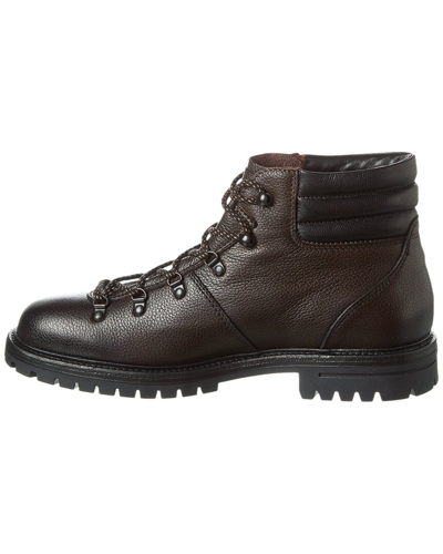 Shop Aquatalia Holt Weatherproof Leather Boot In Brown