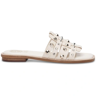 Vince Camuto Lemenda Womens Leather Slide Sandals In Multi