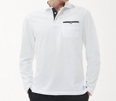 Shop Barbour Corpatch Polo In White