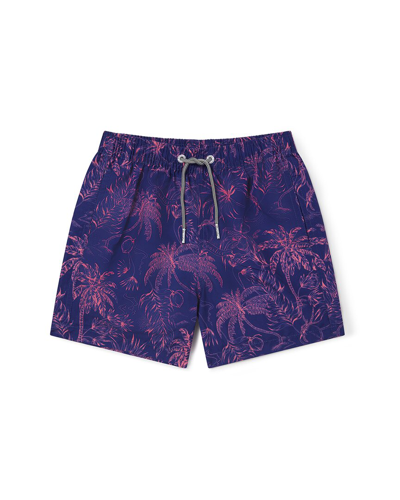 Shop Boardies Palms Swim Short In Purple