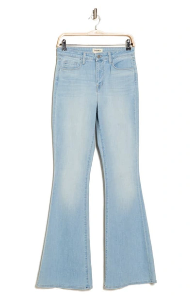 Shop L Agence Marty High Waist Flare Leg Jeans In Aster