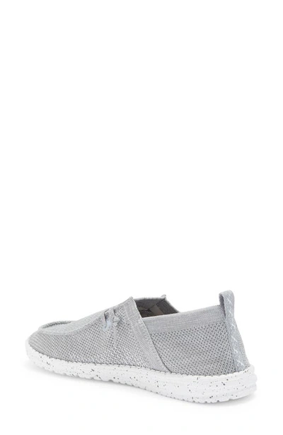 Shop Hey Dude Wendy Slip-on Sneaker In Grey