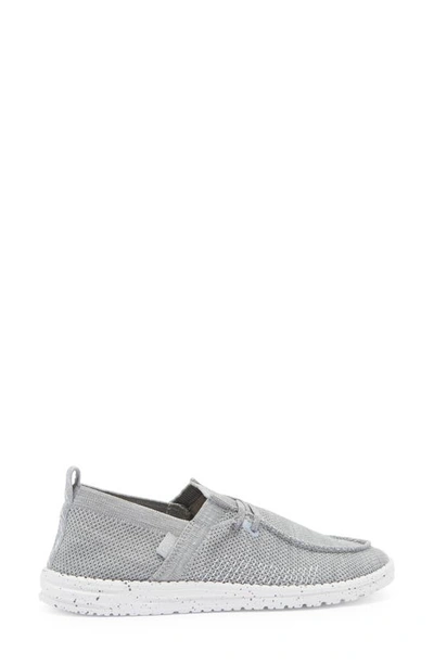 Shop Hey Dude Wendy Slip-on Sneaker In Grey