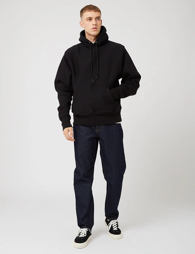 Shop Camber Hooded Sweatshirt (12oz) In Black