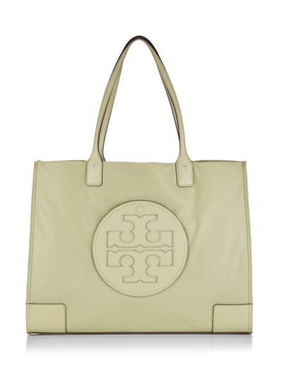 Shop Tory Burch Women's Ella Logo Tote Bag In Olive Spring