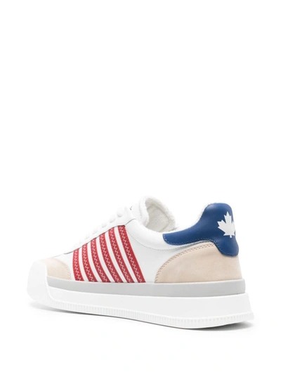 Shop Dsquared2 'new Jersey' Sneakers In Multicolour