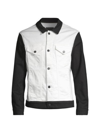 Shop Monfrere Men's Dean Shadow Denim Jacket