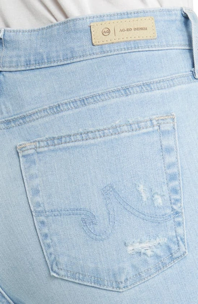 Ag Farrah Raw Hem Crop Bootcut Jeans In 21 Years Daylight