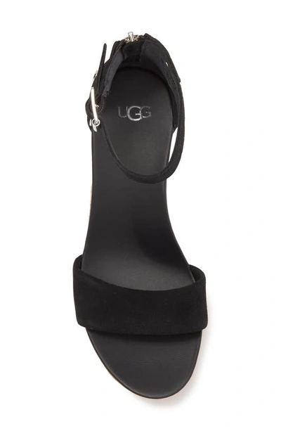 Shop Ugg ® Aylani Espadrille Wedge Sandal In Black