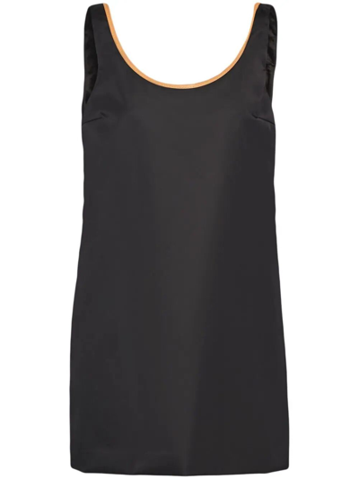 Prada Women Miniabito Re-nylon In Black