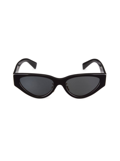 Shop Miu Miu Women's 54mm Cat-eye Sunglasses In Black Dark Grey