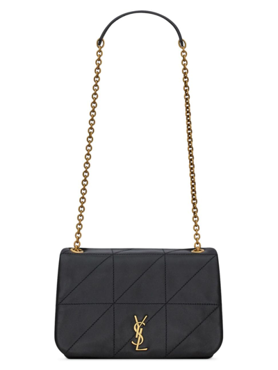 Shop Saint Laurent Women's Jamie 4.3 Mini Chain Bag In Lambskin In Black