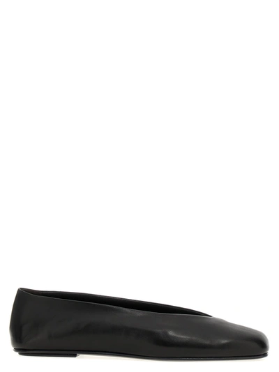 Shop The Row Eva Two Flat Shoes In Black