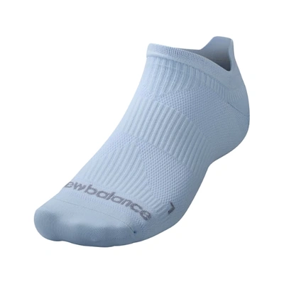 Shop New Balance Unisex Run Flat Knit Tab No Show Sock 1 Pair In Blue