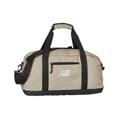 Shop New Balance Unisex Basic Duffel Bag In Beige
