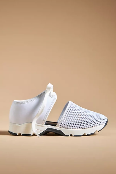 Shop All Black Amazing Mesh Sneakers In White