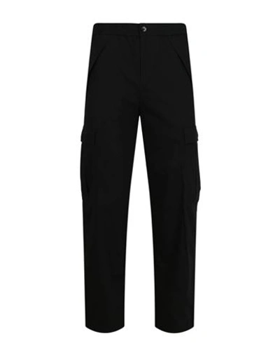 Shop Burberry Capleton Cargo Trousers Man Pants Black Size S Cotton