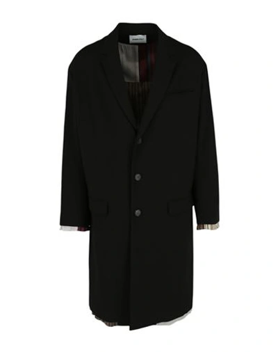 Shop Ambush Reversible Wool Coat Man Coat Black Size L Viscose, Polyester, Wool, Silk