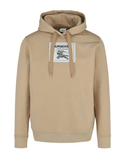 Shop Burberry Prorsum Label Hoodie Man Sweatshirt Beige Size L Cotton