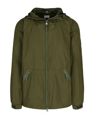 Shop Burberry Hardwick Jacket Man Jacket Green Size Xl Polyamide