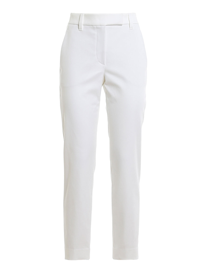 Shop Brunello Cucinelli Pantalón Casual - Blanco In White