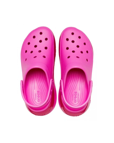 Shop Crocs Sandals In Fuchsia