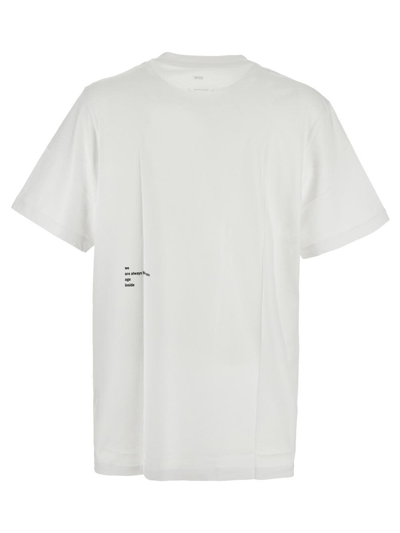 Shop Oamc Cottn T-shirt In White