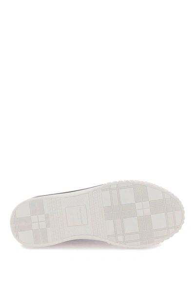 Shop Thom Browne Tartan Sole Sneakers