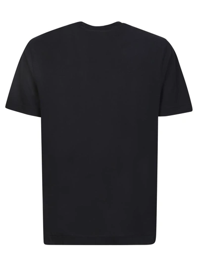 Shop Zanone T-shirts In Black