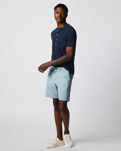 Shop Reid Chino Short In Denim Blue