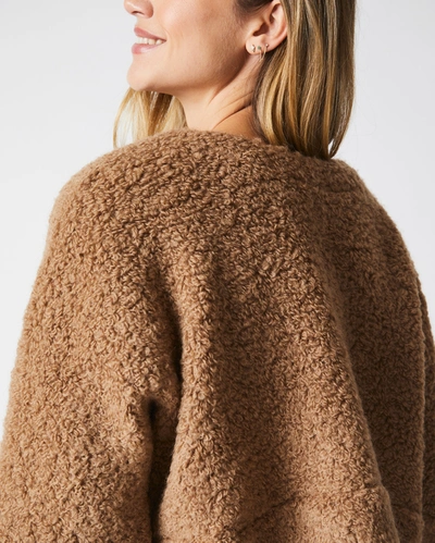 Reid L/s Crop Knit In Camel