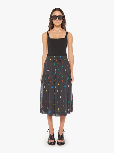 Shop Mother The Cake Walk Skirt Fresh As A Daisy In Black