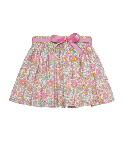 Shop Trotters Liberty Print Bow Skirt (6-11 Years) In Multi