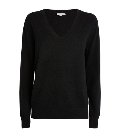 Shop Vince Cashmere Weekend Sweater In Black