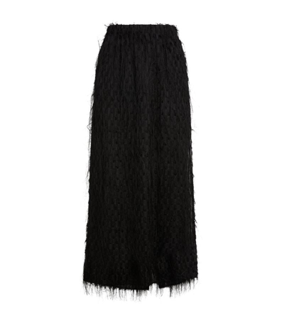 Shop By Malene Birger Textured Palome Skirt In Black