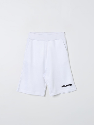 Balmain Shorts  Kids Color White In White
