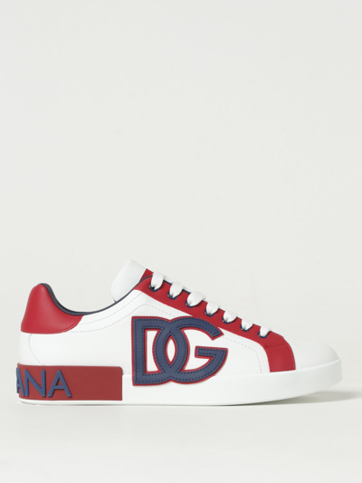 Shop Dolce & Gabbana Sneakers  Men Color Red