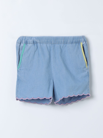 Shop Stella Mccartney Shorts  Kids Kids Color Blue