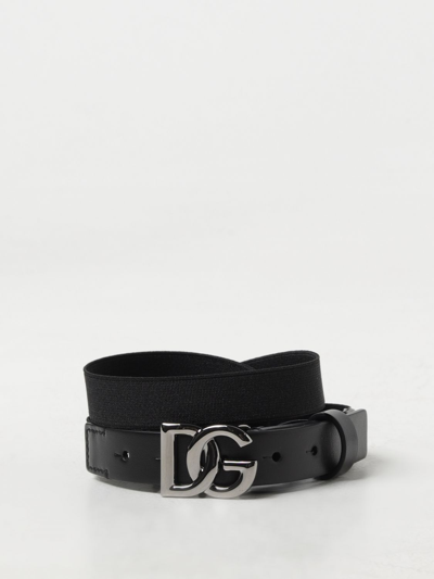 Shop Dolce & Gabbana Belt  Kids Color Black