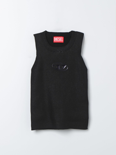 Shop Diesel Vest  Kids Color Black