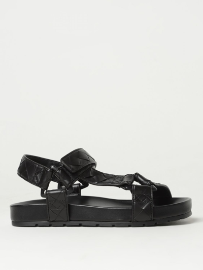 Shop Bottega Veneta Sandals  Men Color Black