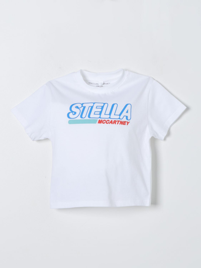 Shop Stella Mccartney T-shirt  Kids Kids Color White