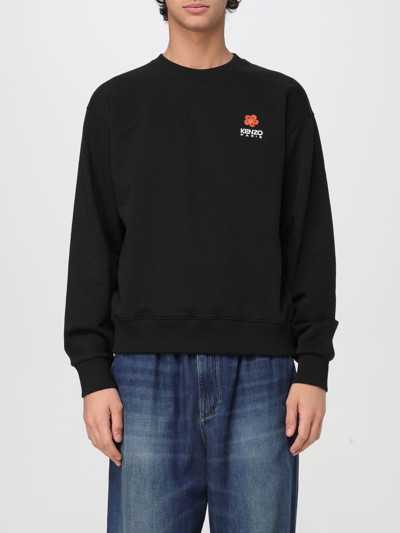 Shop Kenzo Sweatshirt  Men Color Black